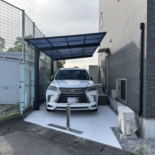 雨風から愛車を守る駐車設備【野洲市】